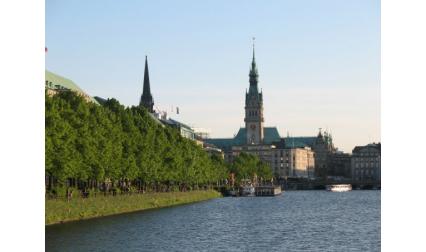Изглед от Хамбург
