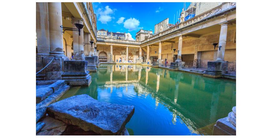 Roman baths, England