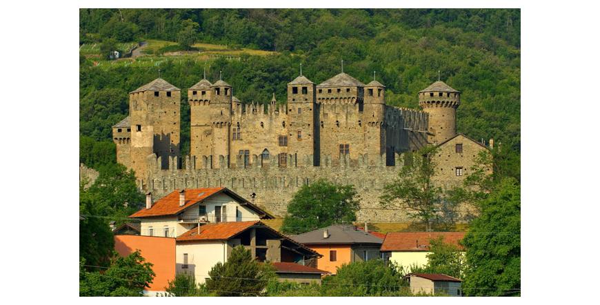 Fenis Castle, Italy 